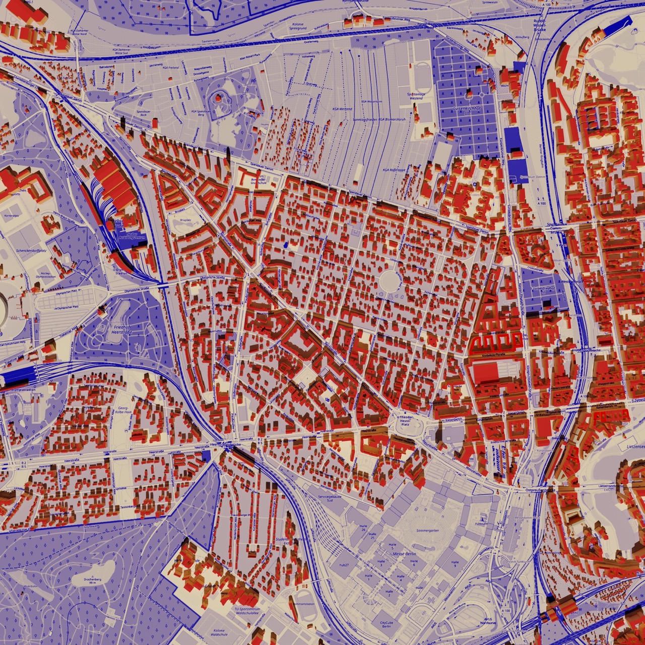 Karte Oberansicht_mit Häusern Large